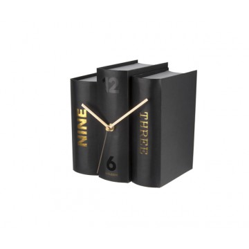 Stolové hodiny Karlsson Kniha 5729, 20 cm
