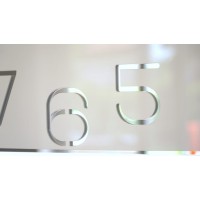 Nástenné akrylové hodiny Digit Flex z120-2-0-x, 30 cm, biele