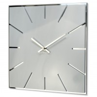 Nástenné akrylové hodiny Exact Flex z119-2-0-x, 30 cm, biele