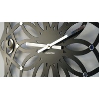 Nástenné kovové hodiny Sottile Flex z21c-1-0-x, 50 cm