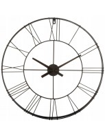 Nástenné kovové hodiny Atmosphera Vintage 977A, 70 cm, čierne