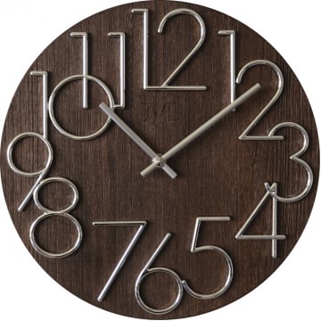 Nástenné hodiny drevené JVD HT99.3, 30cm